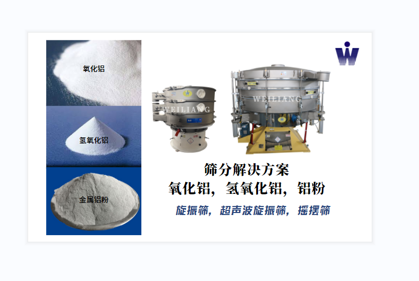 氧化鋁、氫氧化鋁、金屬鋁粉篩分案例
